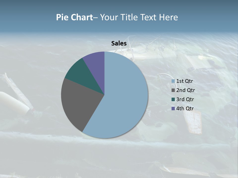 Ocean Single Mother PowerPoint Template