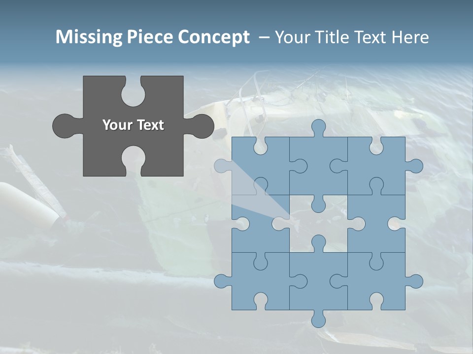 Ocean Single Mother PowerPoint Template