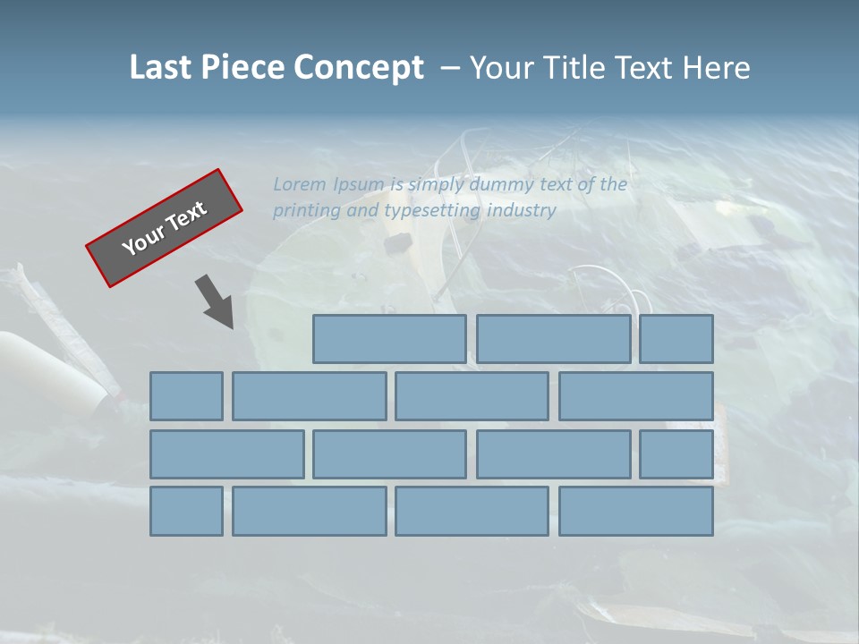 Ocean Single Mother PowerPoint Template