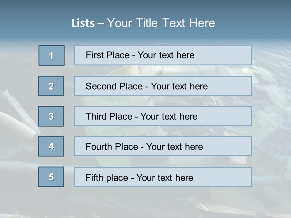 Ocean Single Mother PowerPoint Template