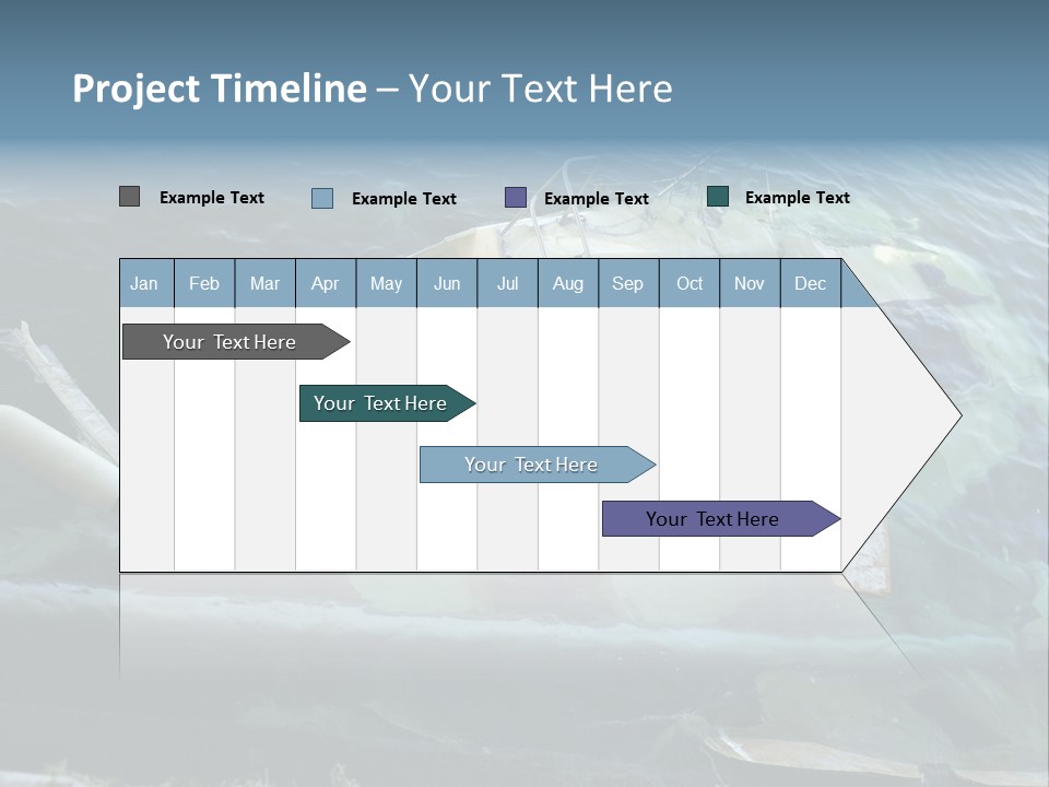 Ocean Single Mother PowerPoint Template