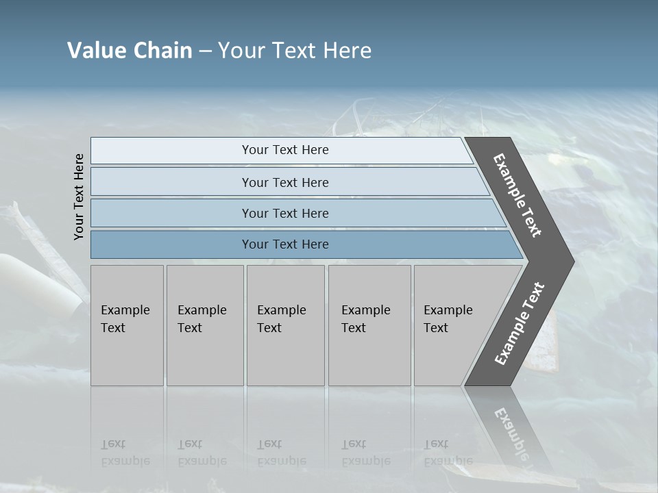 Ocean Single Mother PowerPoint Template