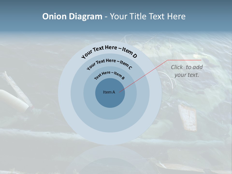 Ocean Single Mother PowerPoint Template