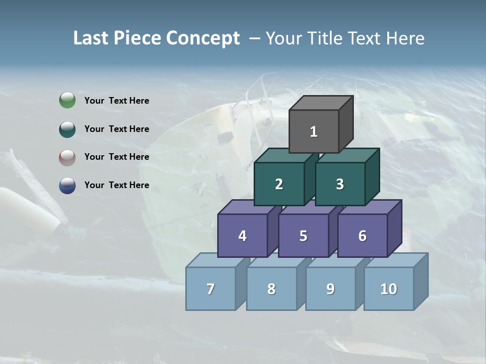 Ocean Single Mother PowerPoint Template