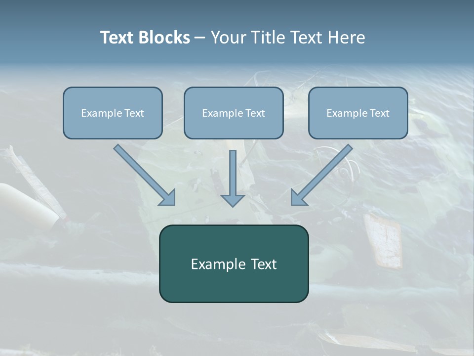 Ocean Single Mother PowerPoint Template