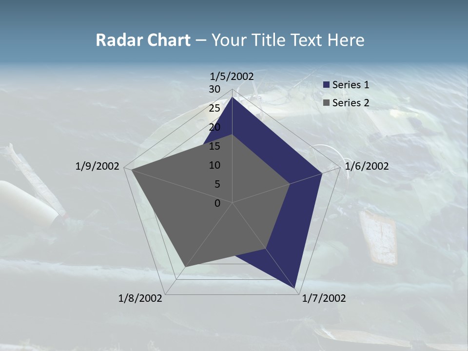 Ocean Single Mother PowerPoint Template