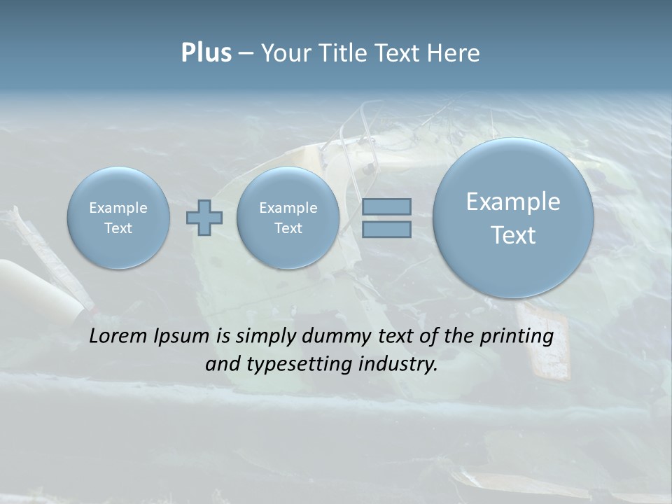Ocean Single Mother PowerPoint Template