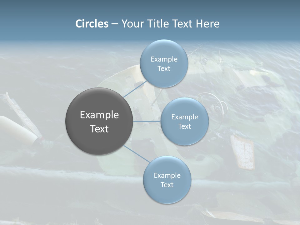 Ocean Single Mother PowerPoint Template