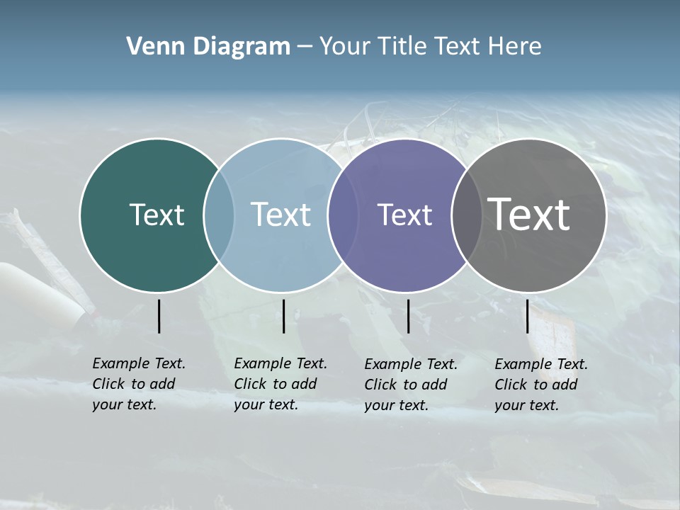 Ocean Single Mother PowerPoint Template