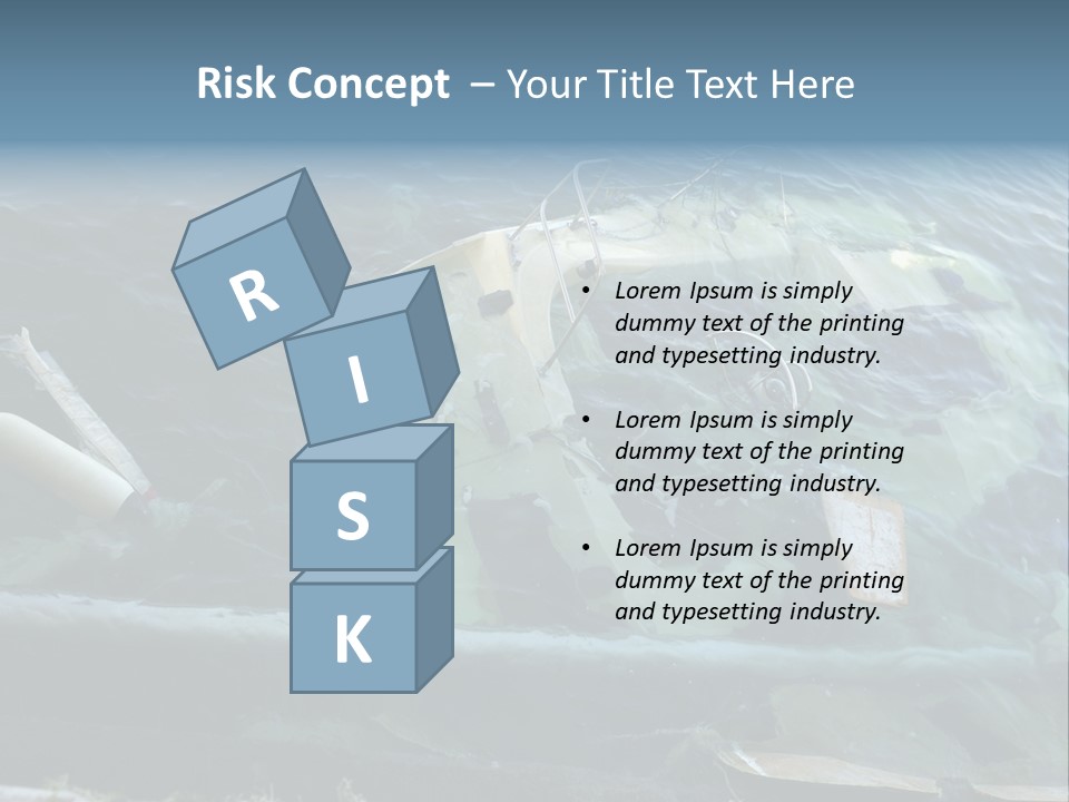 Ocean Single Mother PowerPoint Template