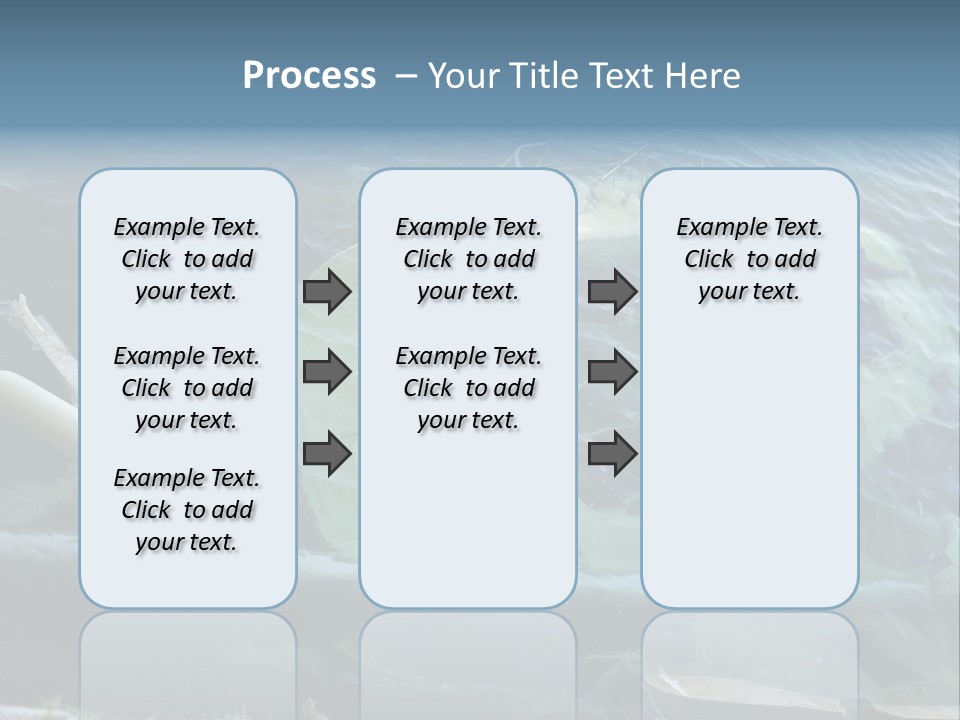 Ocean Single Mother PowerPoint Template