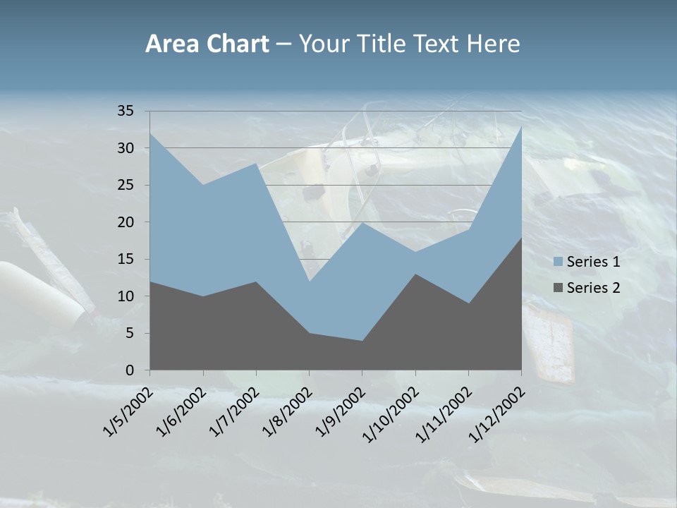 Ocean Single Mother PowerPoint Template