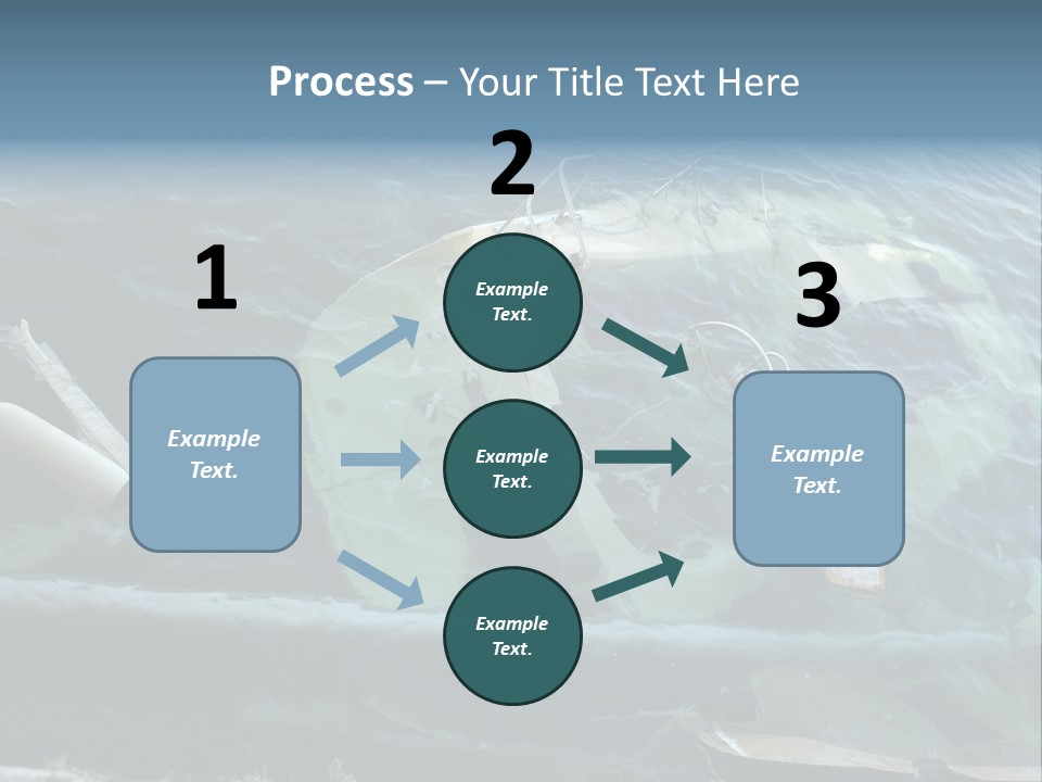 Ocean Single Mother PowerPoint Template