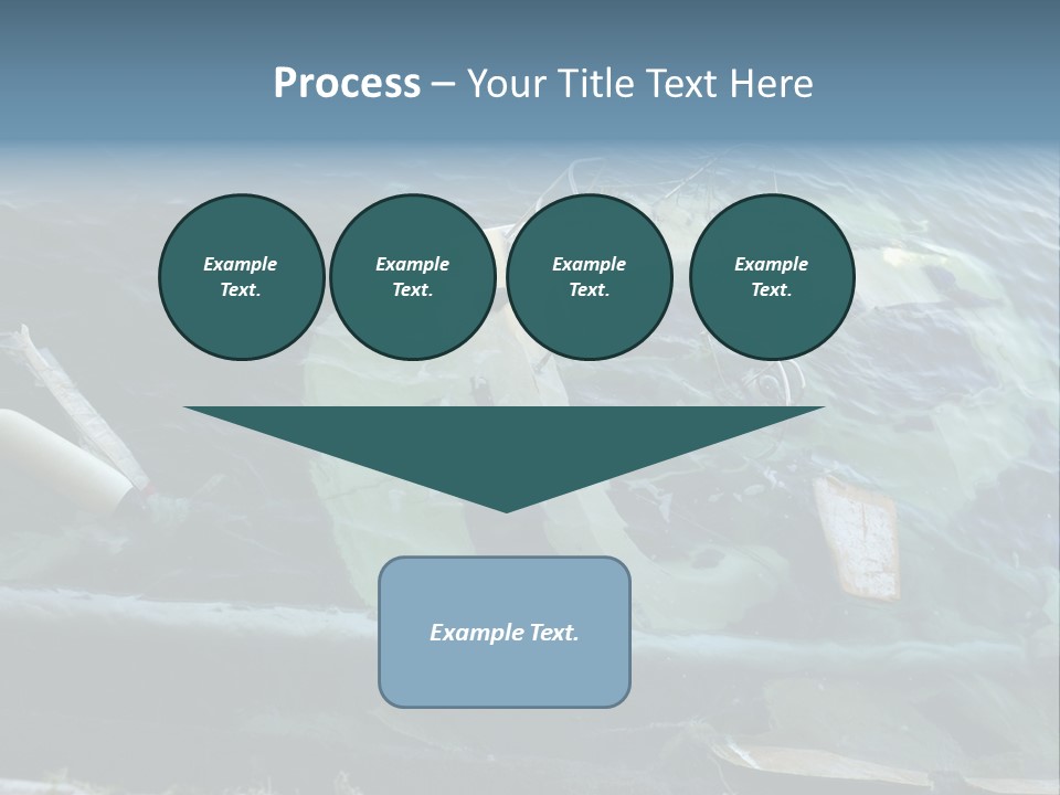 Ocean Single Mother PowerPoint Template