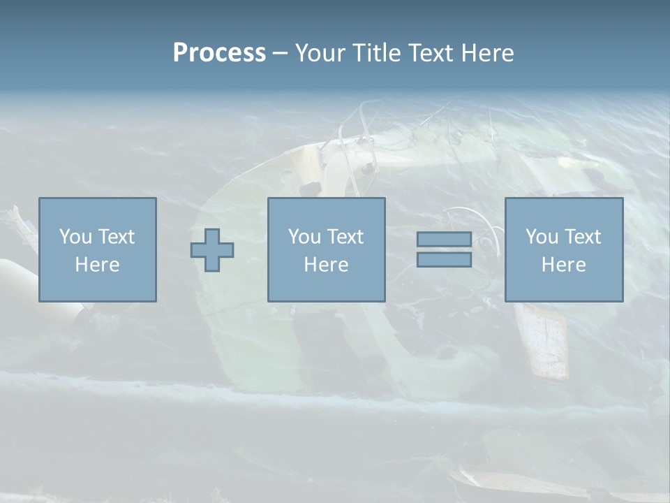 Ocean Single Mother PowerPoint Template