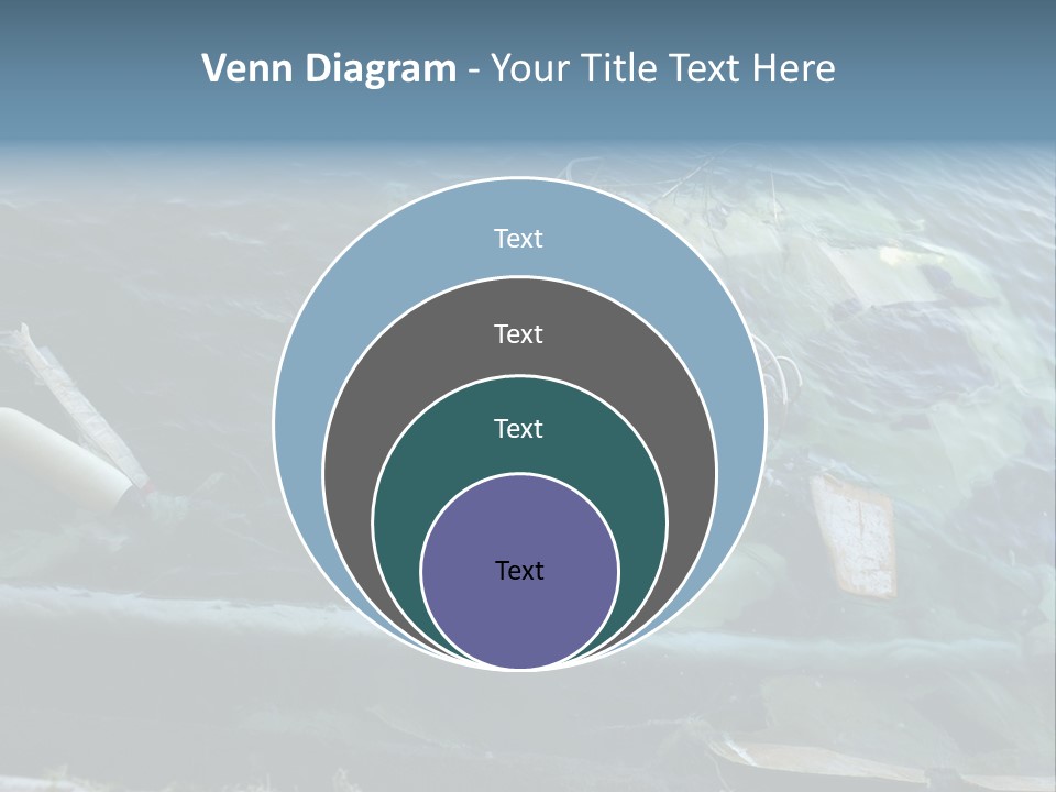 Ocean Single Mother PowerPoint Template