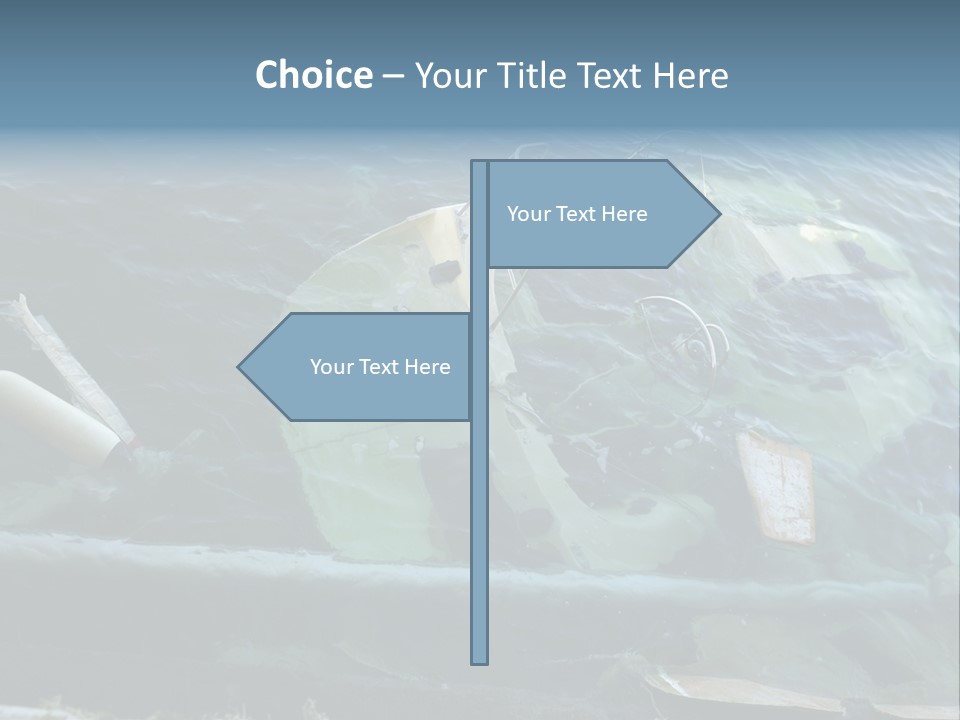 Ocean Single Mother PowerPoint Template