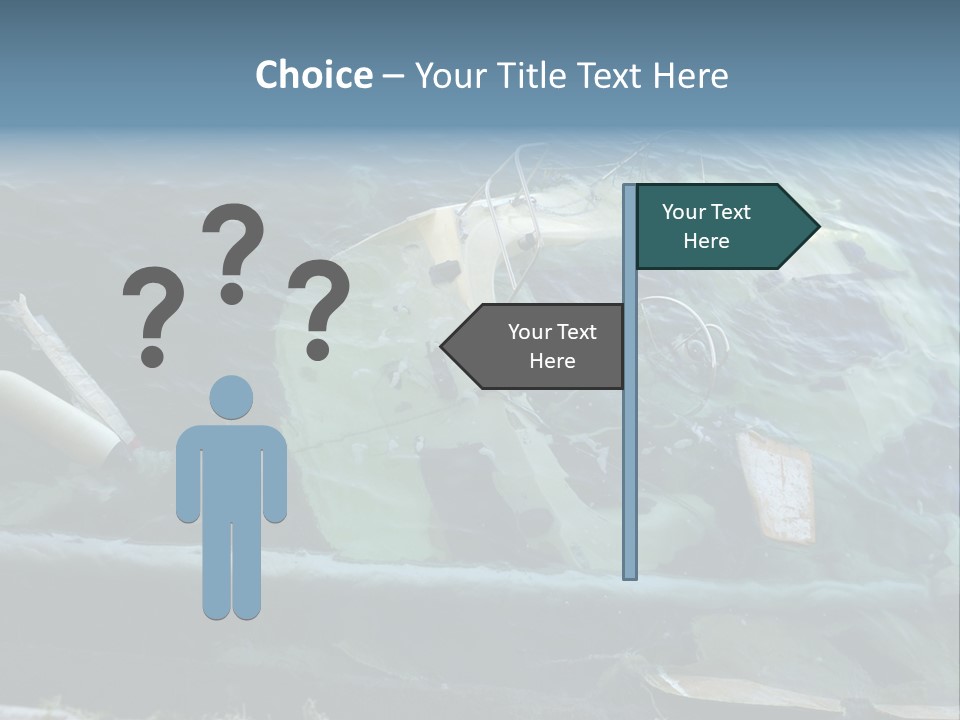 Ocean Single Mother PowerPoint Template