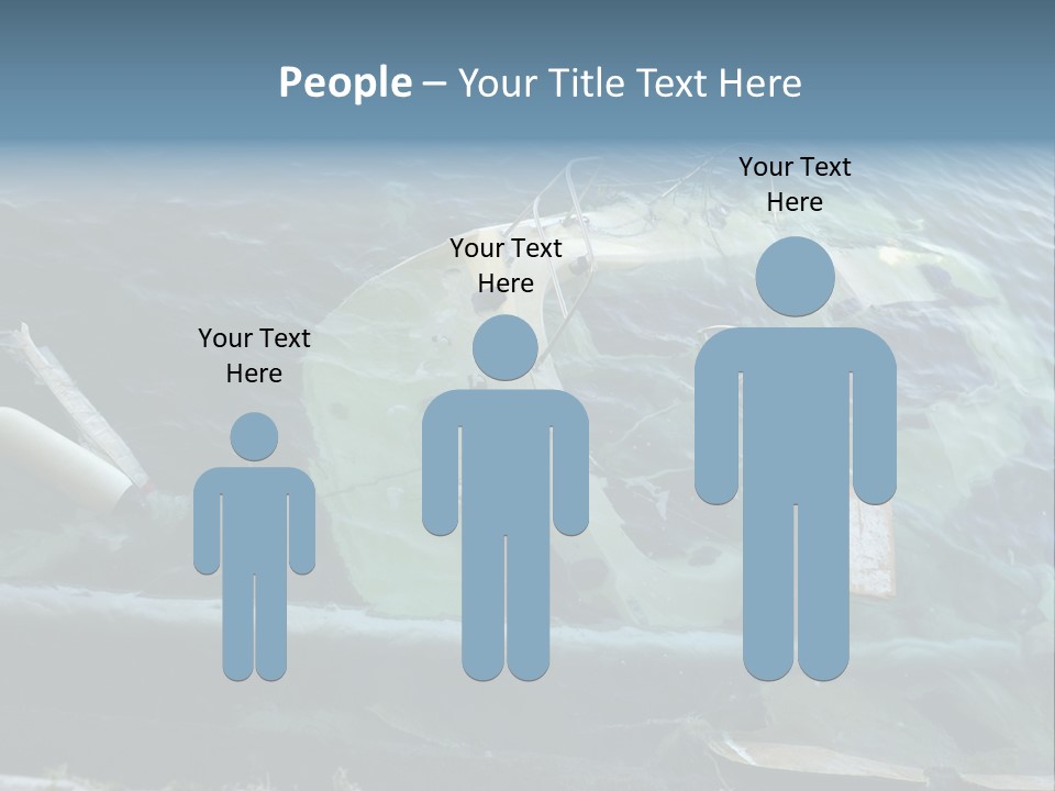 Ocean Single Mother PowerPoint Template