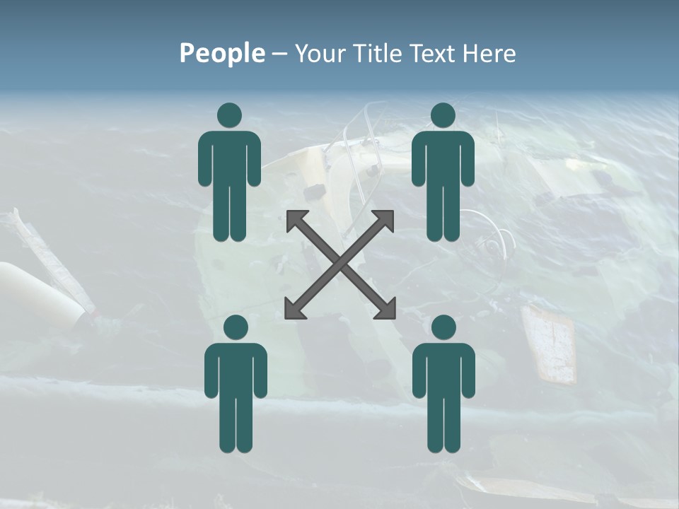 Ocean Single Mother PowerPoint Template