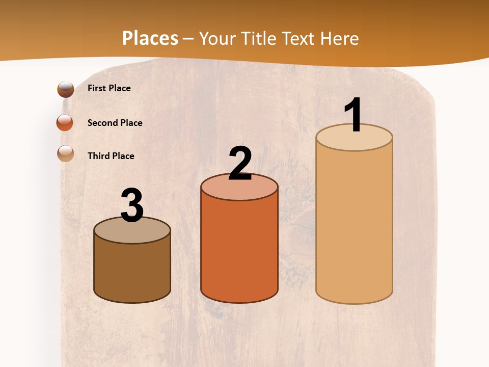 Single Peaceful Coast PowerPoint Template