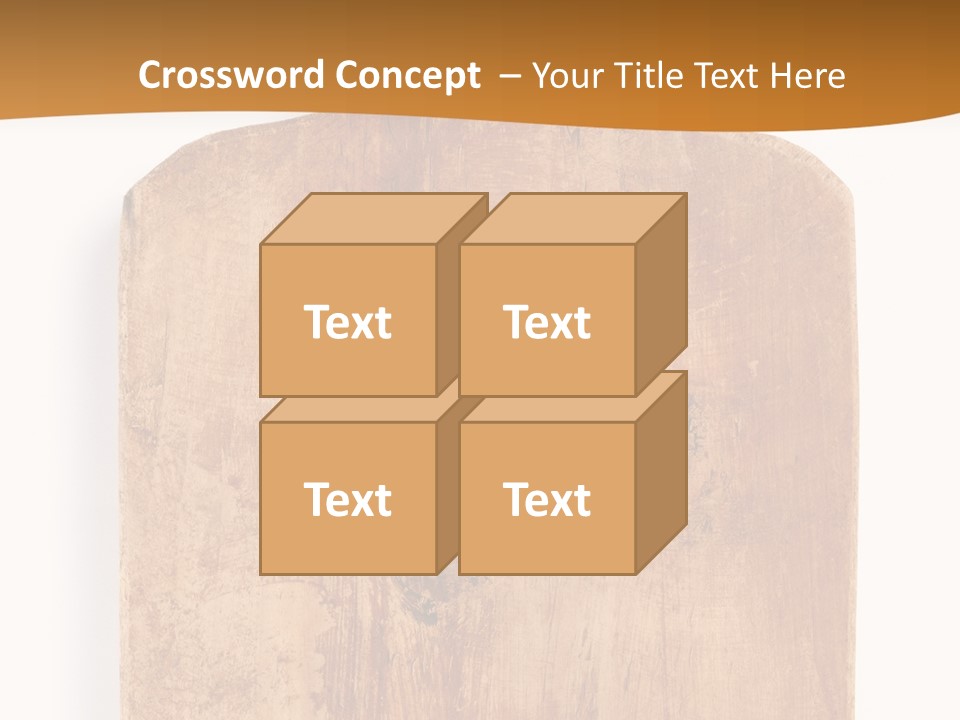 Single Peaceful Coast PowerPoint Template