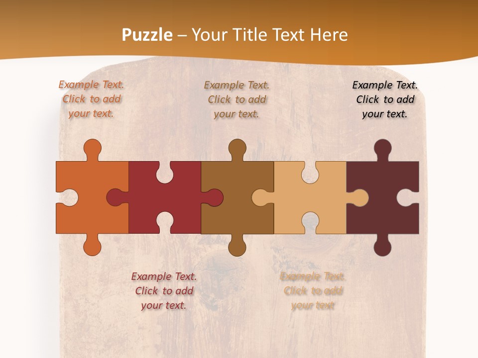 Single Peaceful Coast PowerPoint Template