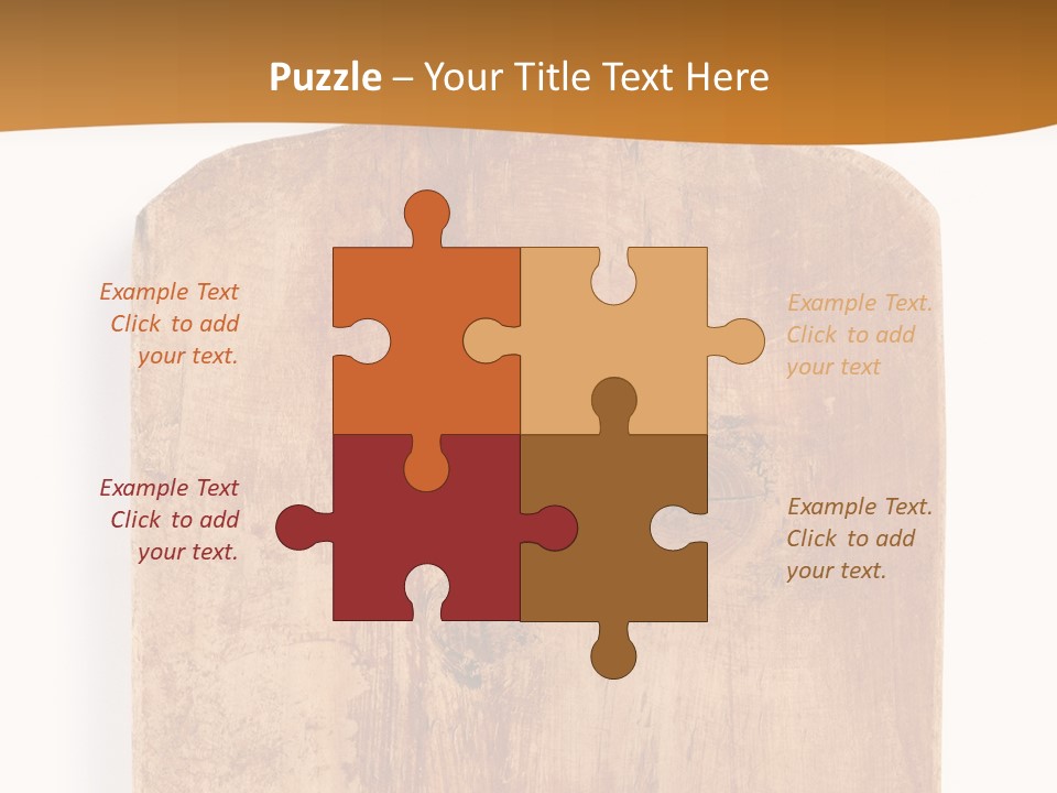 Single Peaceful Coast PowerPoint Template