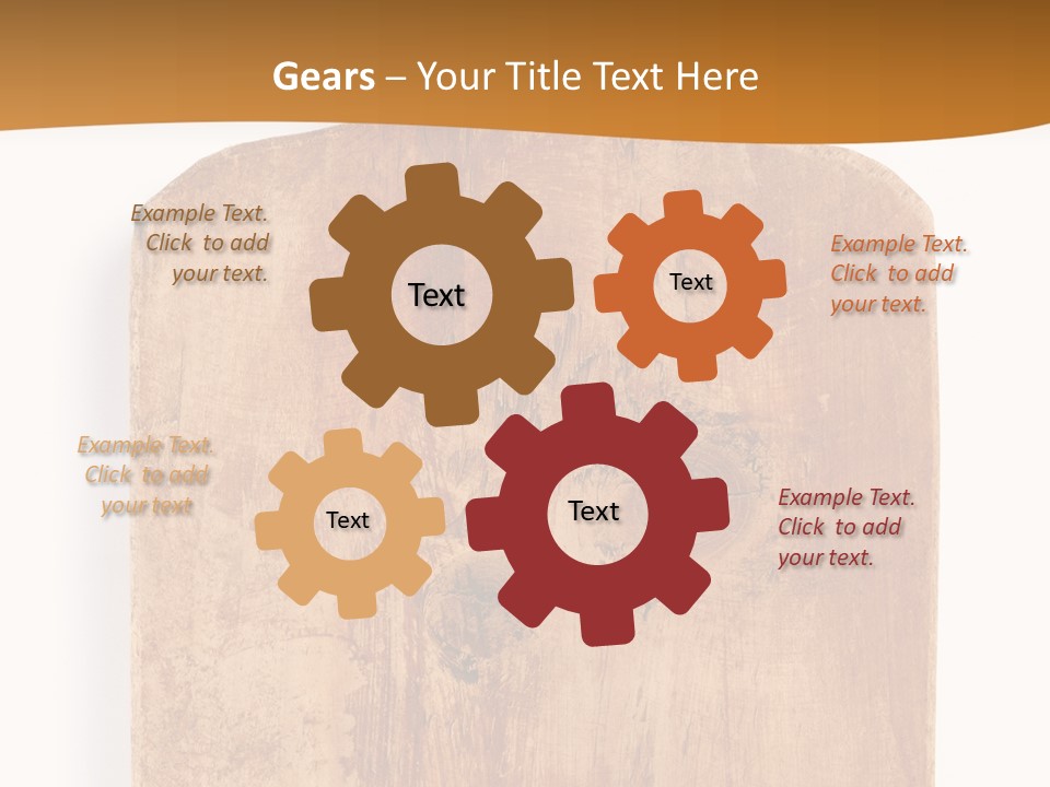 Single Peaceful Coast PowerPoint Template