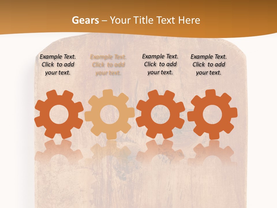 Single Peaceful Coast PowerPoint Template