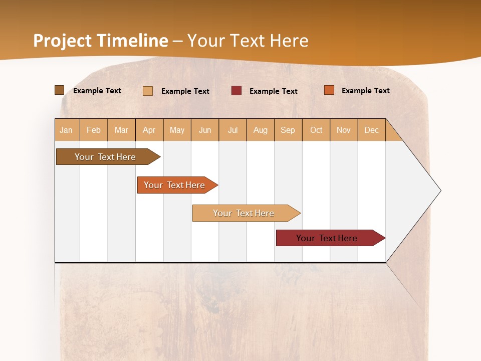 Single Peaceful Coast PowerPoint Template