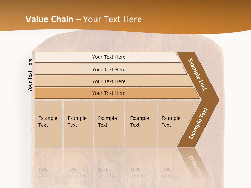 Single Peaceful Coast PowerPoint Template