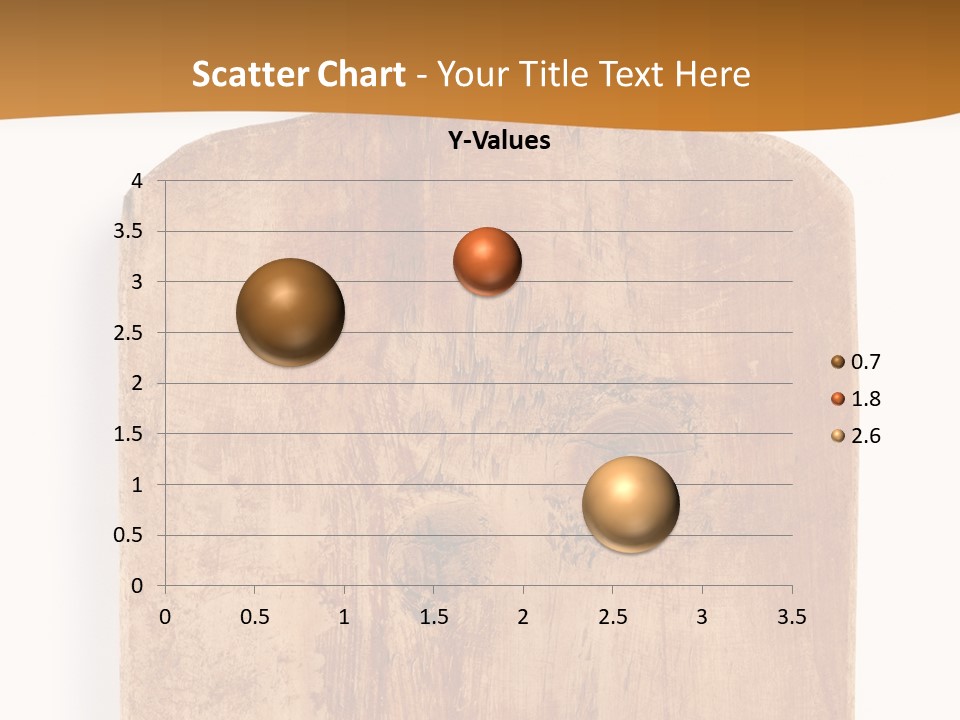 Single Peaceful Coast PowerPoint Template