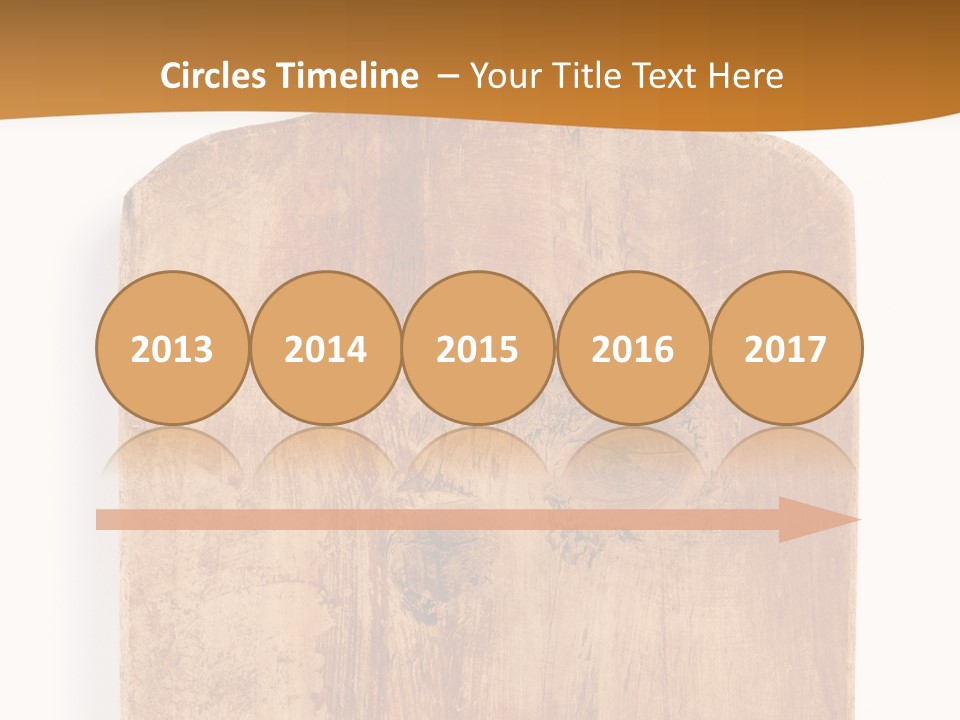 Single Peaceful Coast PowerPoint Template