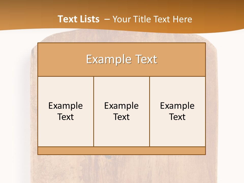Single Peaceful Coast PowerPoint Template