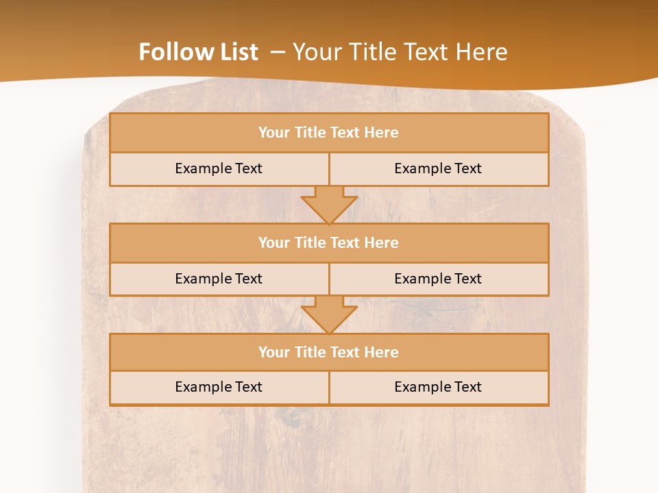 Single Peaceful Coast PowerPoint Template