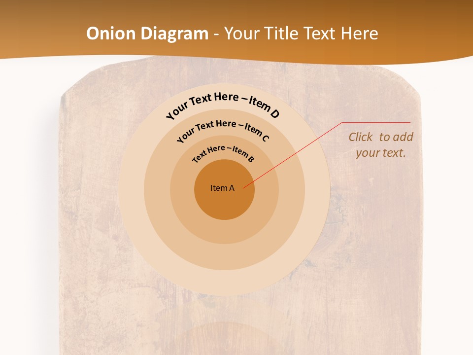 Single Peaceful Coast PowerPoint Template