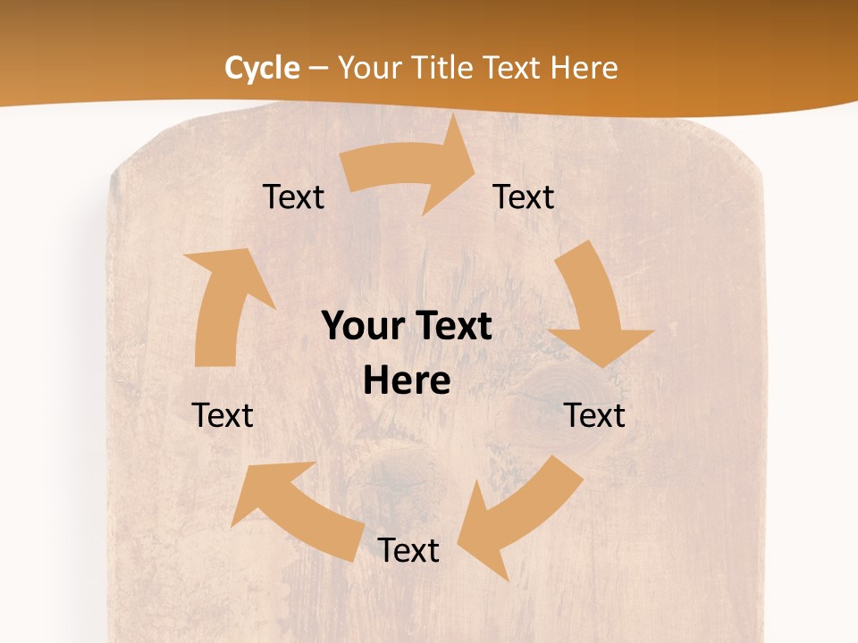 Single Peaceful Coast PowerPoint Template