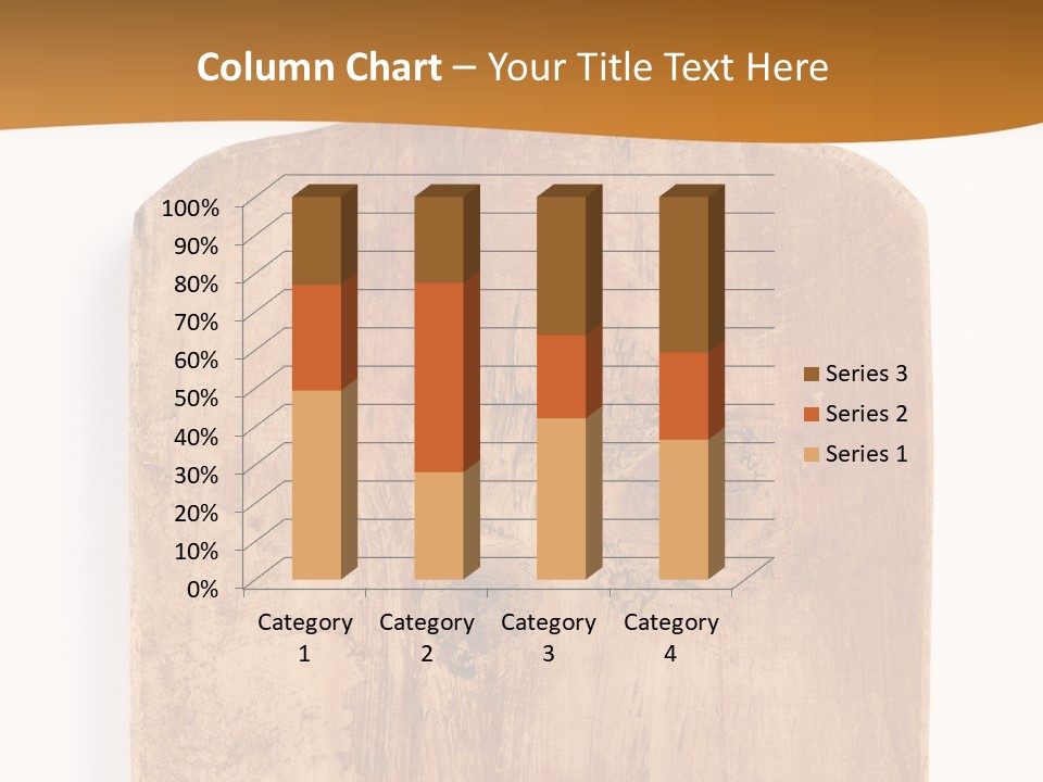 Single Peaceful Coast PowerPoint Template