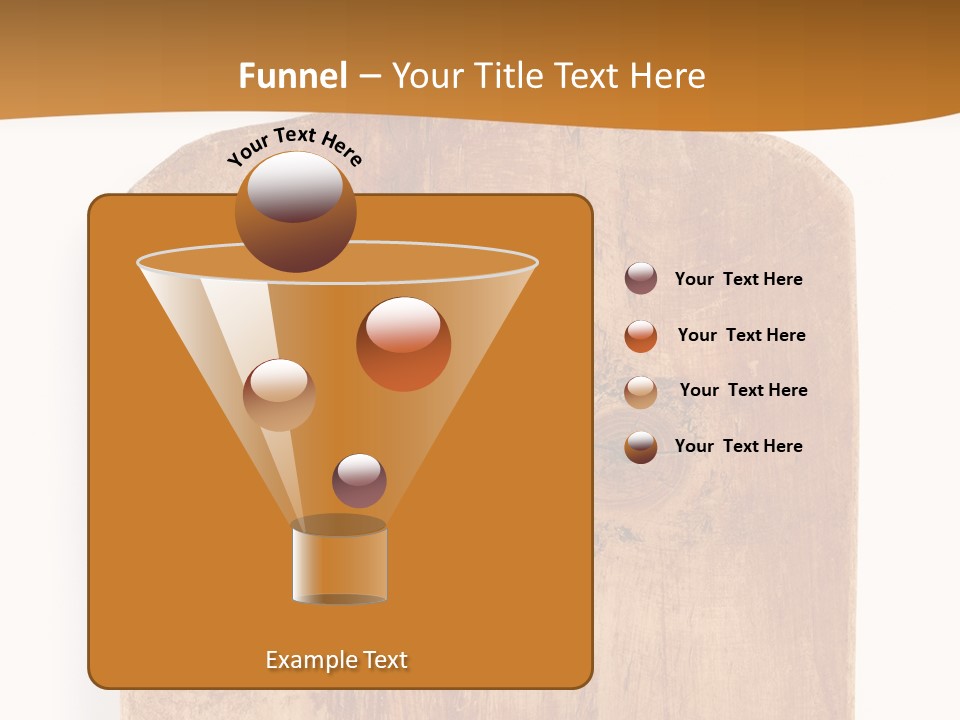 Single Peaceful Coast PowerPoint Template