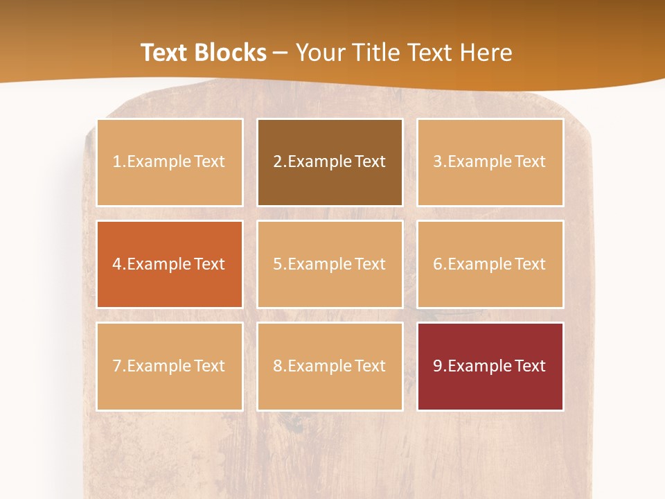 Single Peaceful Coast PowerPoint Template