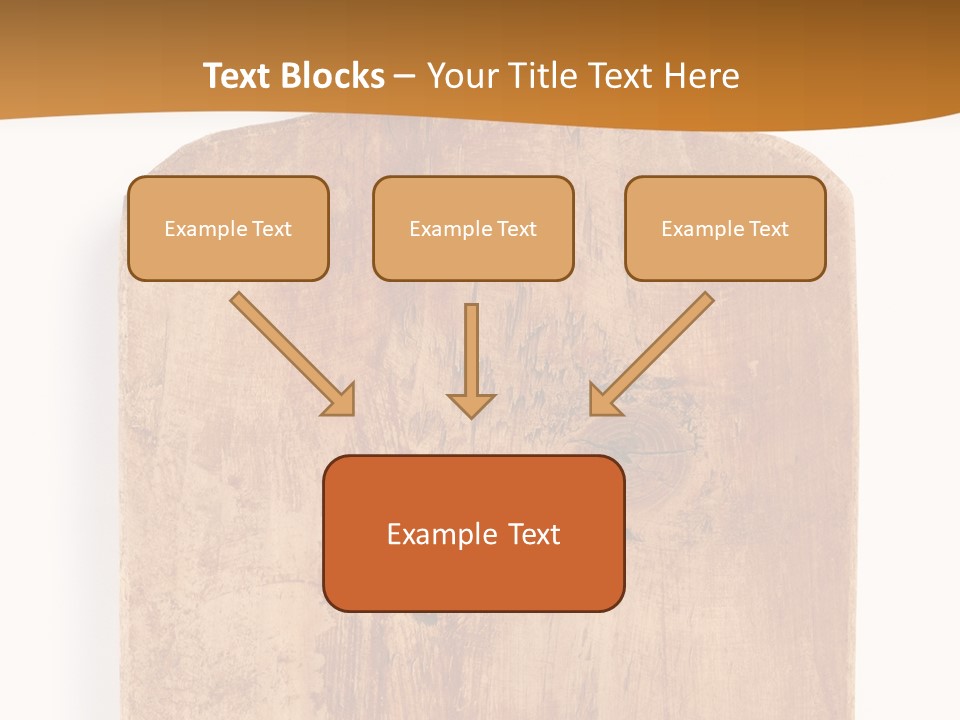 Single Peaceful Coast PowerPoint Template