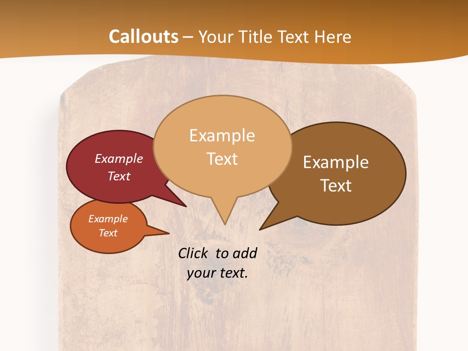 Single Peaceful Coast PowerPoint Template