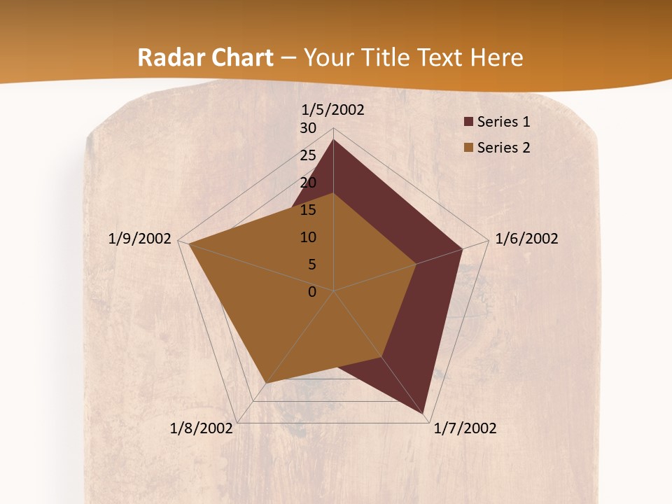 Single Peaceful Coast PowerPoint Template
