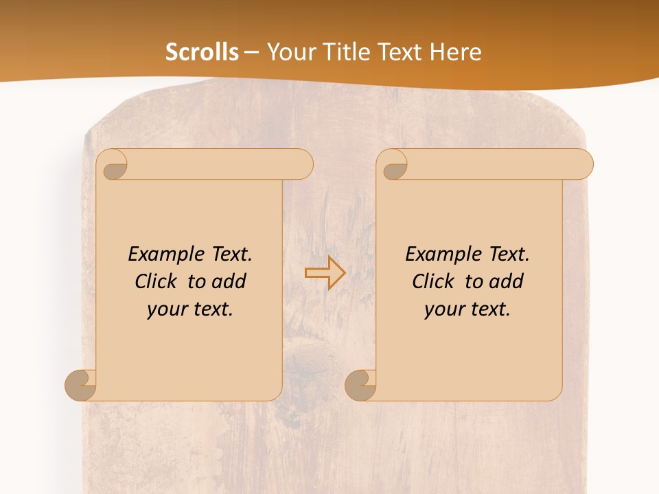 Single Peaceful Coast PowerPoint Template