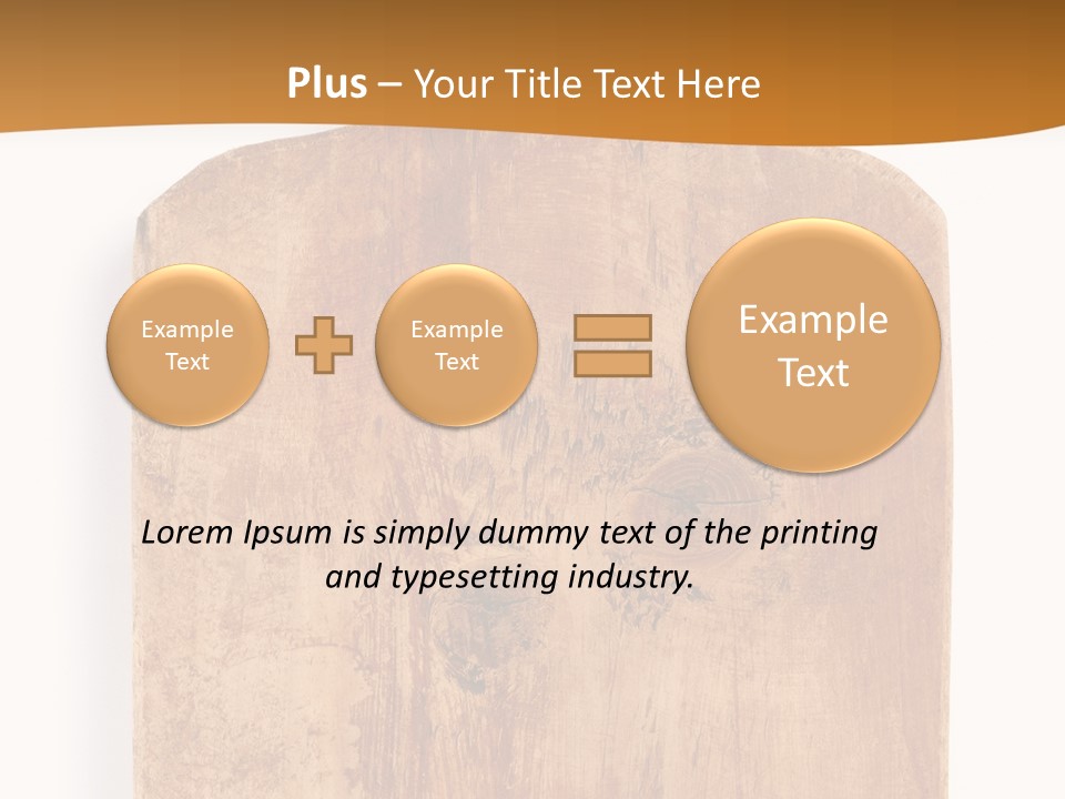 Single Peaceful Coast PowerPoint Template