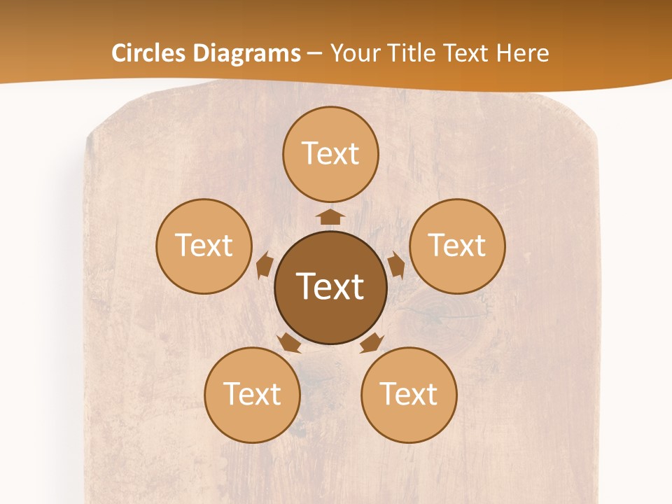 Single Peaceful Coast PowerPoint Template