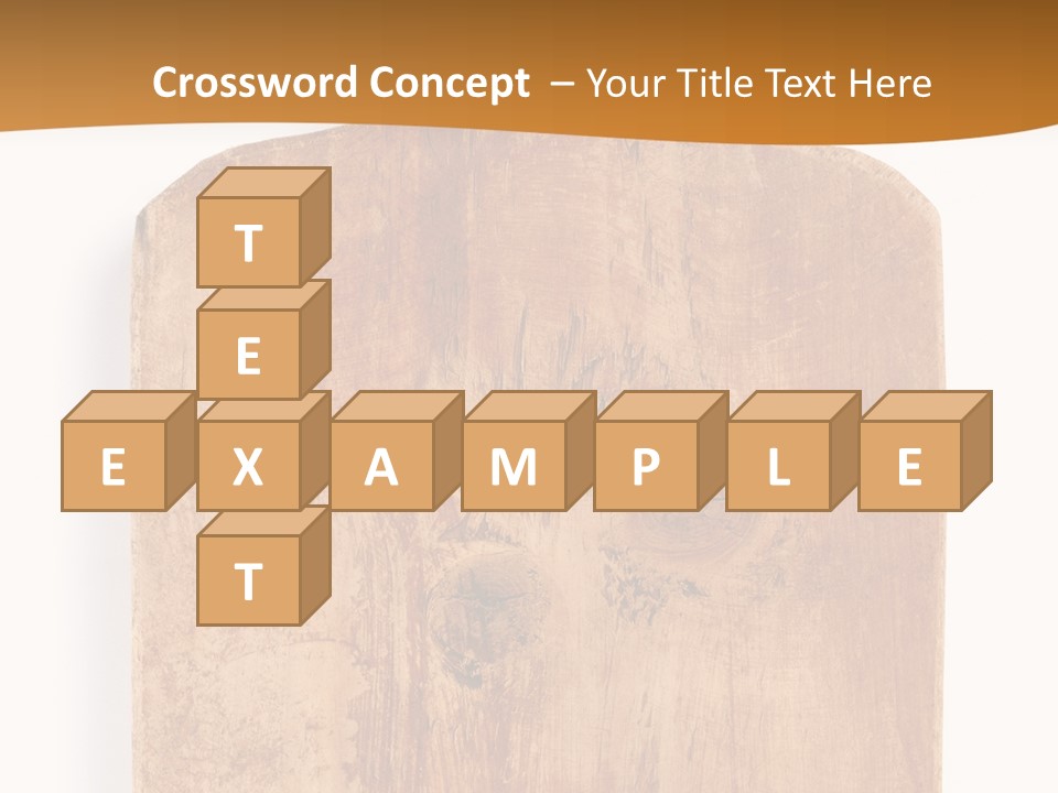 Single Peaceful Coast PowerPoint Template