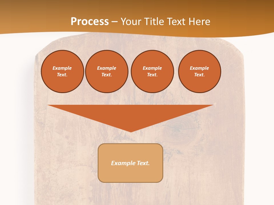 Single Peaceful Coast PowerPoint Template
