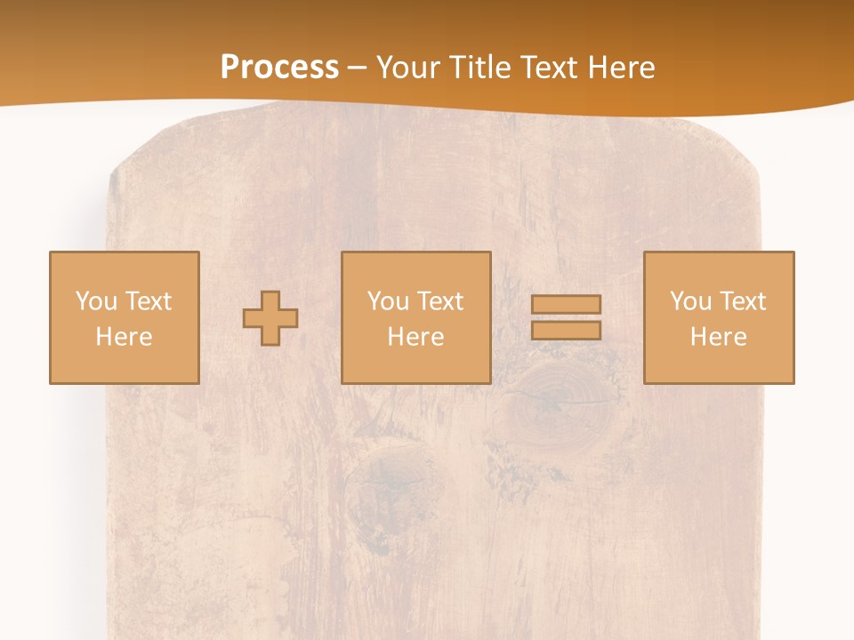 Single Peaceful Coast PowerPoint Template